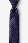 Clavering Pink Skinny Tie Photo (0)