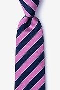 Fane Pink Extra Long Tie Photo (0)