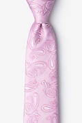 Gable Pink Extra Long Tie Photo (0)