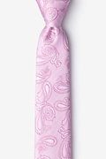 Gable Pink Skinny Tie Photo (0)