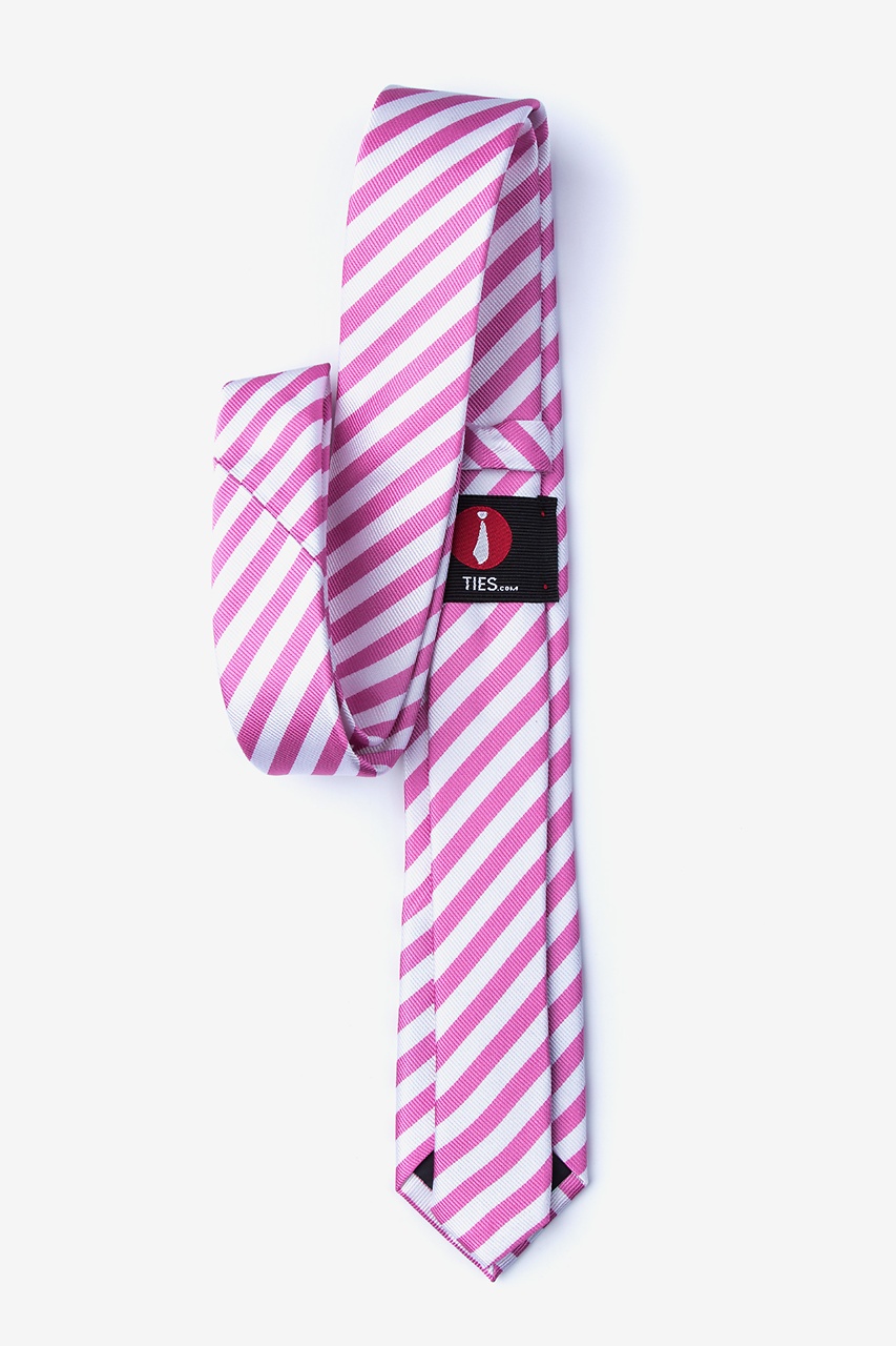 Glyde Pink Skinny Tie Photo (1)