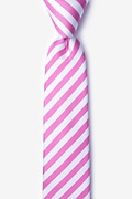 Glyde Pink Skinny Tie Photo (0)