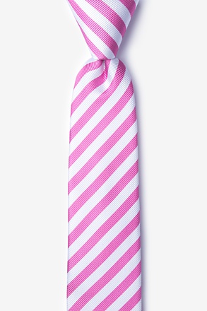 Glyde Pink Skinny Tie