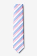 Great Abaco Pink Skinny Tie Photo (1)