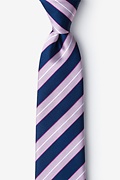 Hainan Pink Extra Long Tie Photo (0)