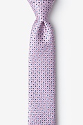 Madagascar Pink Skinny Tie Photo (0)