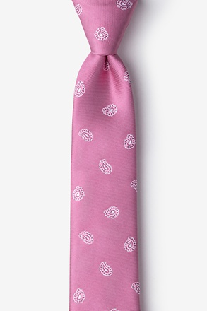 Margarita Pink Skinny Tie