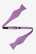 Micro Sharks Pink Self-Tie Bow Tie Photo (1)