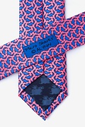 Micro Sharks Pink Skinny Tie Photo (2)