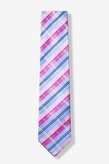 Monroe Pink Skinny Tie Photo (0)