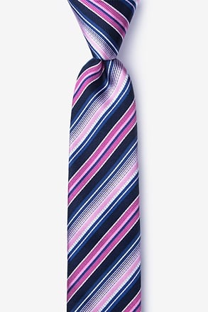 Moy Pink Skinny Tie