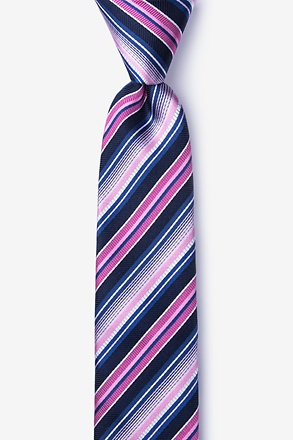 _Moy Pink Skinny Tie_