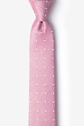 Nelson Pink Skinny Tie Photo (0)