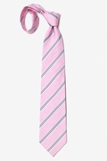Pink Dartmouth Extra Long Tie Photo (3)