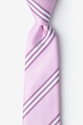 PIONEER Pink Extra Long Tie Photo (0)