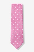 Polka Dot Pink Tie Photo (0)