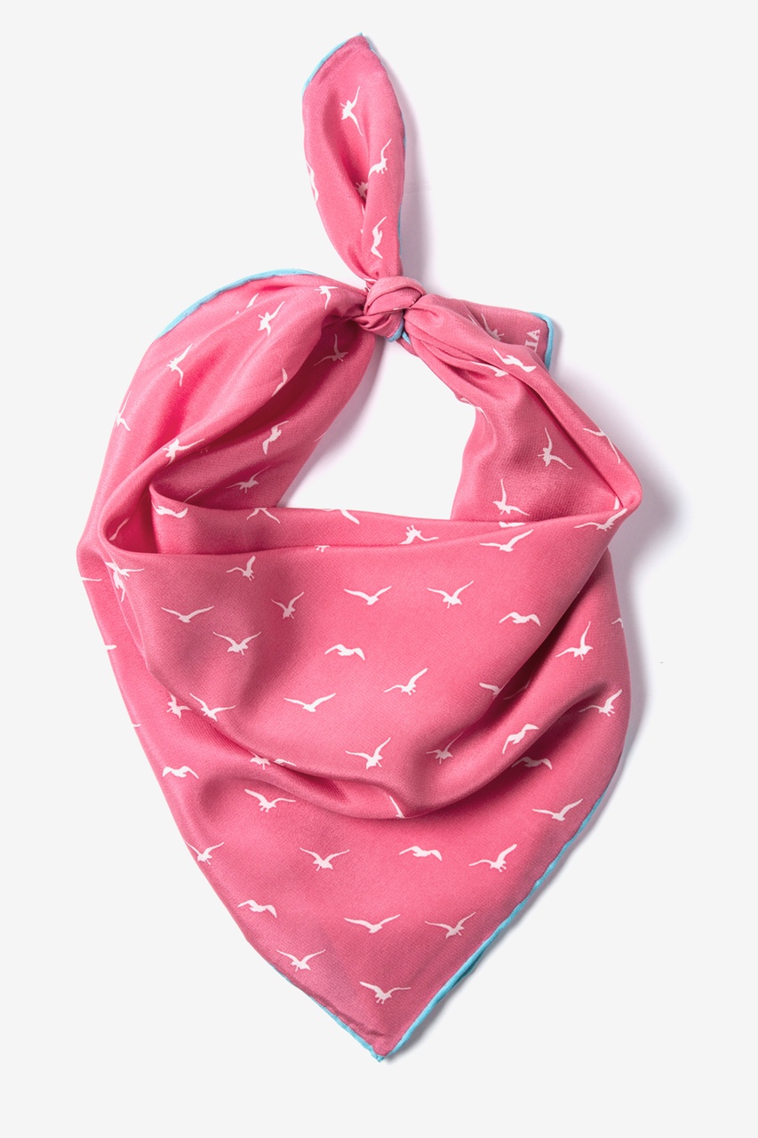 Baby Pink Silk Scarf