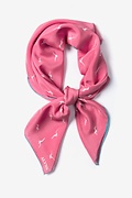 Seagull Silhouettes Pink Square Scarf Photo (0)