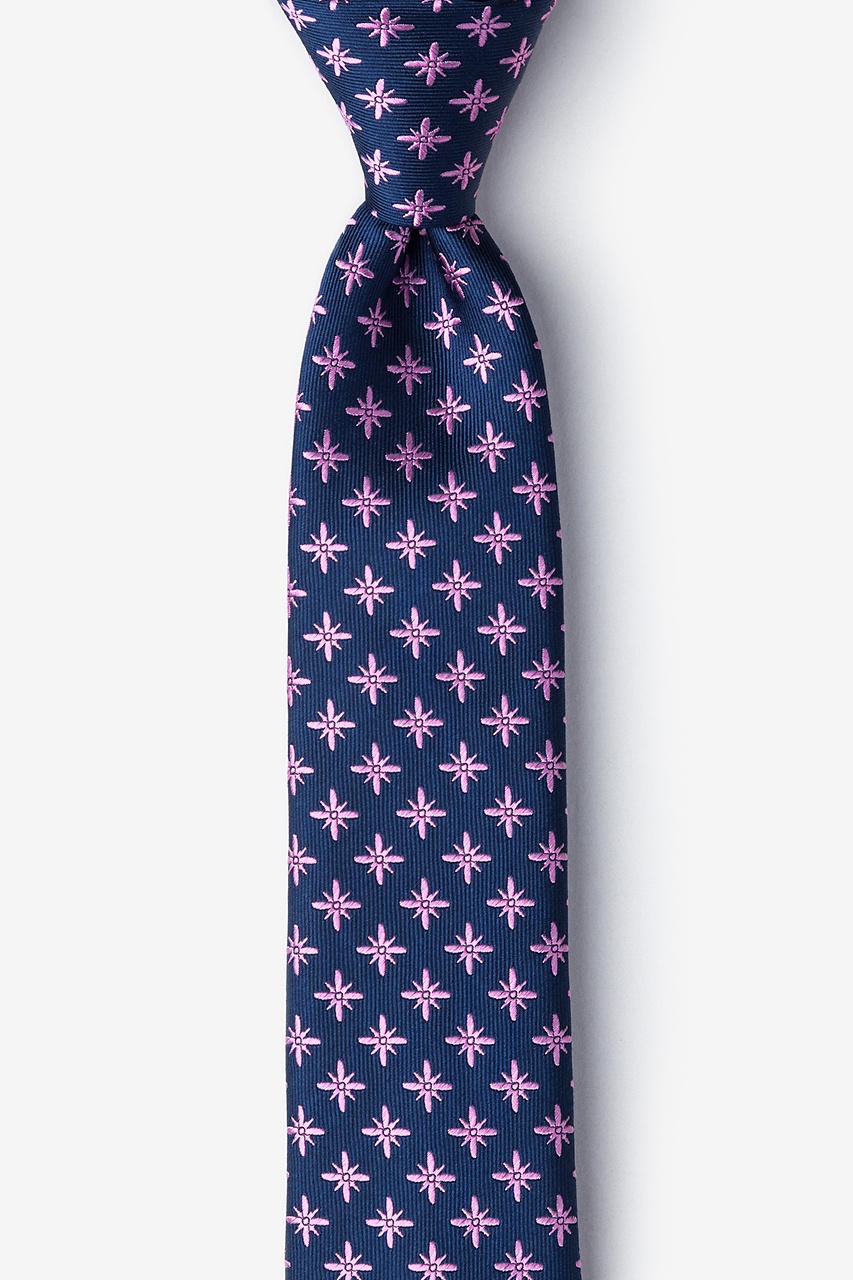 Sumatra Pink Skinny Tie Photo (0)