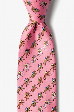Win, Place, Show Pink Tie