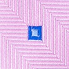 Pink Silk Wooley Skinny Tie