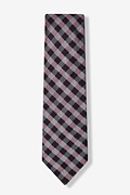 Pink Hanover Check Tie Photo (1)