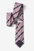 Pink Vienna Plaid Tie Photo (2)