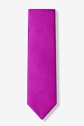 Plum Wine Extra Long Tie Photo (1)