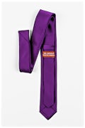 Plum Wine Skinny Tie Photo (2)