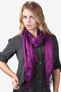 Purple Razzle Dazzle Scarf Photo (2)