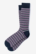 Alexander Purple Medium-Large Sock Photo (0)