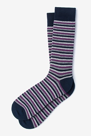 Alexander Purple Medium-Large Sock
