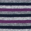Purple Carded Cotton Alexander Sock