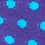 Purple Carded Cotton Buena Park Polka Dot Sock