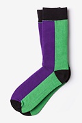 Fullerton Split Purple Sock Photo (0)