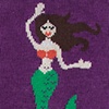 Purple Carded Cotton Mermaids are Real