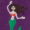 Mermaid Purple Women's Sock