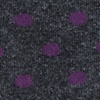 Purple Carded Cotton Power Dots