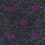 Purple Carded Cotton Power Dots Medium-Large Sock