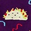 Taco Purple Sock