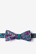 Carrollton Purple Skinny Bow Tie Photo (0)