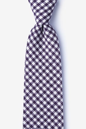 Clayton Purple Extra Long Tie