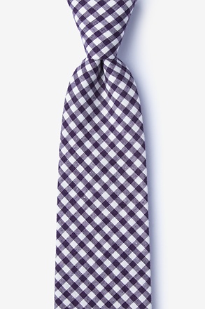 Clayton Purple Extra Long Tie