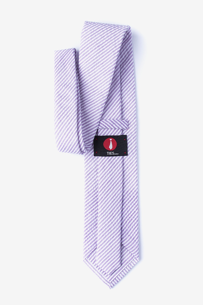 Clyde Purple Extra Long Tie Photo (1)