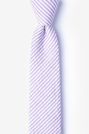 Clyde Purple Skinny Tie