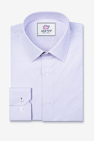 Purple Cotton Evan Dress Shirt | Ties.com