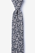 Guryon Purple Skinny Tie Photo (0)