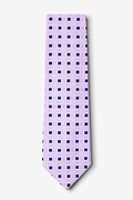 Jamaica Purple Extra Long Tie Photo (1)