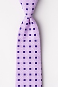 Jamaica Purple Extra Long Tie Photo (0)