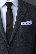 Jamaica Purple Pocket Square Photo (1)